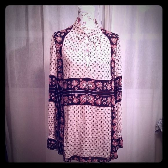 Free People Keyhole Tunic Size S - Picture 2 of 5